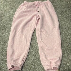 Balance Athletica Pink Track Pants with Elastic Waistband